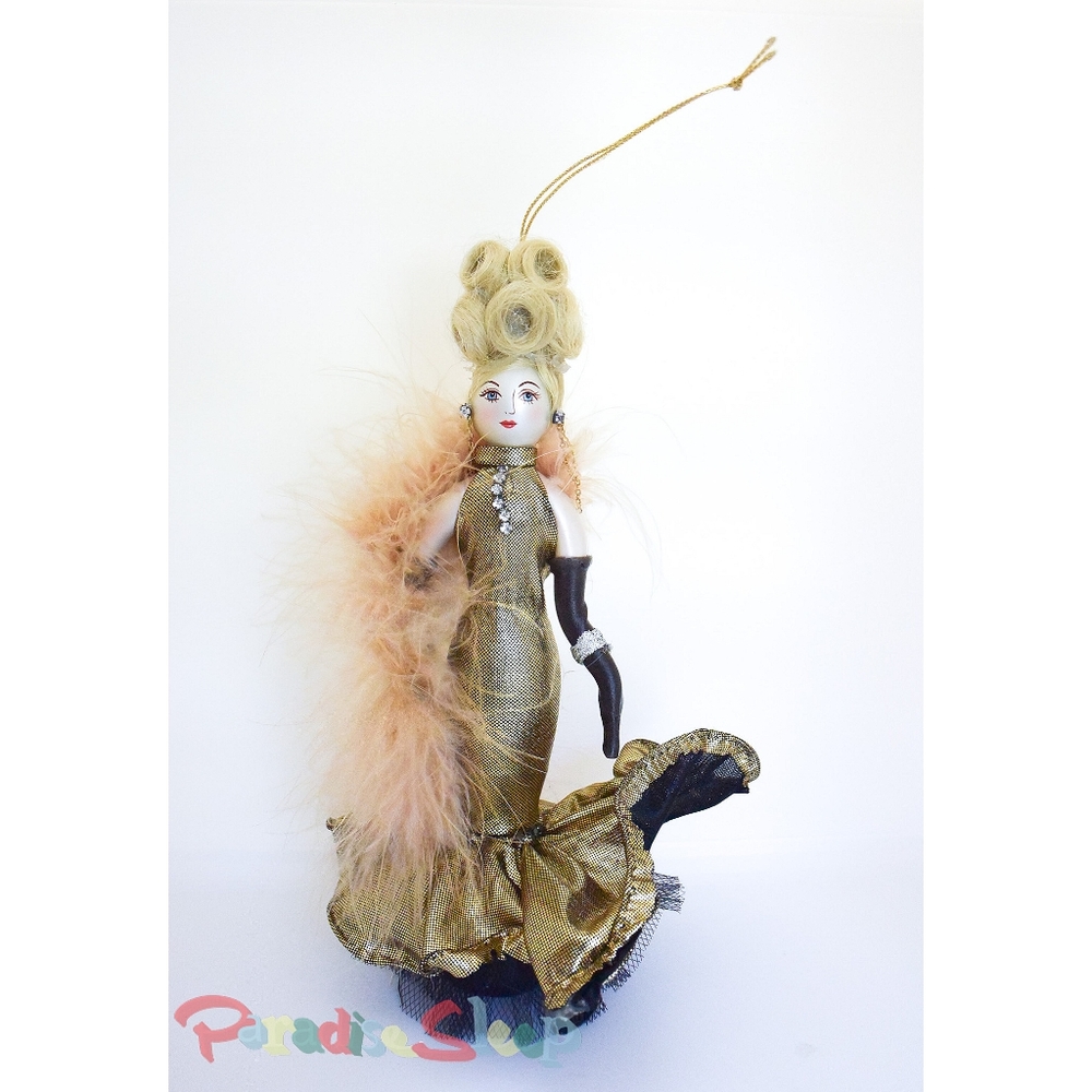 * BOMBAY * Elegant Woman - Fashion - Showgirl - Singer - Model - Ornament (RARE)